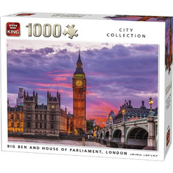 Puzzle King International Big Ben And The House Of Parliament 1000 Κομμάτια