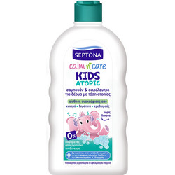 Septona Calm n' Care Kids Atopic Παιδικό Σαμπουάν & Αφρόλουτρο 200ml