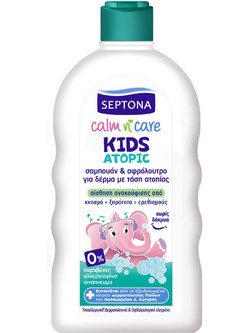 Septona Calm n' Care Kids Atopic Παιδικό Σαμπουάν & Αφρόλουτρο 200ml