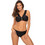 Marko Bikini Set Μπουστάκι με Ενίσχυση Μαύρο M-658