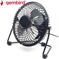 GEMBIRD USB 4' DESKTOP FAN BLACK NF-03
