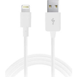 Καλώδιο δεδομένων Puro Usb to Lightning 1m - White
