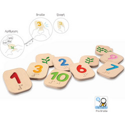 PlanToys Αριθμοί Με Τη Μέθοδο Braille