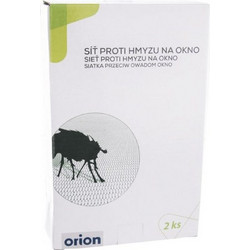 ORION Insect screen window 130x150cm black (2pcs)