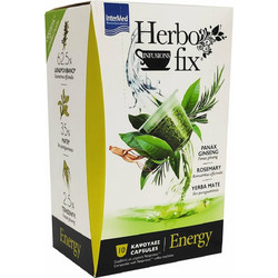 InterMed Κάψουλες Τσάι Herbofix Energy Συμβατές με Μηχανή Nespresso 10τμχ