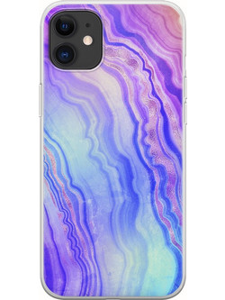Θήκη Agate Stone - Neon iPhone 11 Flexible TPU (Διάφανη Σιλικόνη)