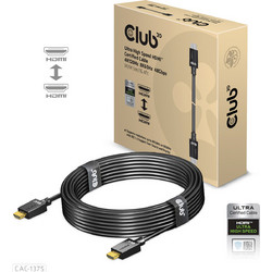 CLUB3D Καλώδιο HDMI 2.1 HDMI Male to HDMI Male 5m Black