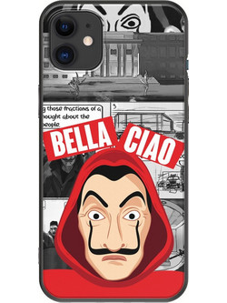 Θήκη La Casa De Papel iPhone 11 Black TPU (Μαύρη Σιλικόνη)