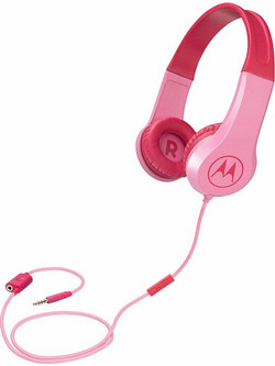 Motorola Squads 200 Ενσύρματα Ακουστικά On Ear Ροζ