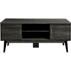 Velco Έπιπλο Τηλεόρασης Ξύλινο Γκρι Μ140xΠ38xΥ44cm 61-35341-30