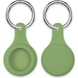 Apple AirTag Silicon Key Ring - Χακί
