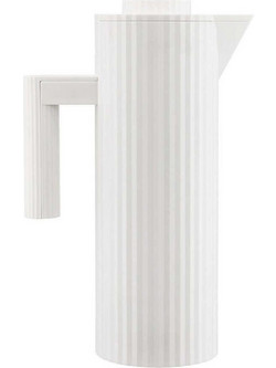 Κανάτα-Θερμός Plisse MDL12 W 20x11x32cm 1Lt White Alessi Πλαστικό