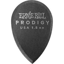 ERNIE BALL Black Teardrop Prodigy 9330 Πέννες 1.5mm (6 Τεμάχια)