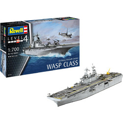 Revell Assault Carrier USS WASP Class Set Συναρμολογούμενο Πλαστικό Μοντέλο Καραβιού 1:700
