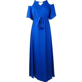 Sugar XXL Maxi Καλοκαιρινό Φόρεμα για Γάμο / Βάπτιση Royal Blue 9694 Sugar XXL Maxi Καλοκαιρινό Φόρεμα για Γάμο / Βάπτιση Royal Blue 9694