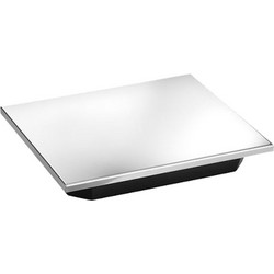 Ψυχόμενα πλατώ μαύρο GN1 2 17 5x32 5cm Σειρά Octagon Garibaldi c430595