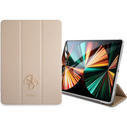 Guess Saffiano Book Cover Gold (iPad Pro 12.9")