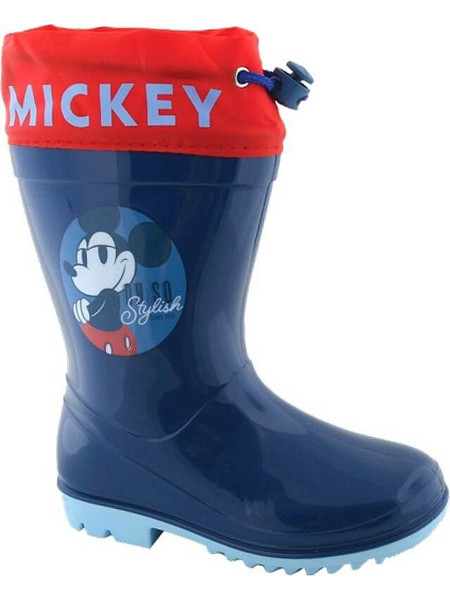 P6832BL Αγορίστικο Γαλοτσάκι DISNEY MICKEY Μπλε