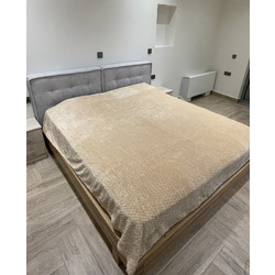 ΚΟΥΒΕΡΛΙ ΓΙΑ ΔΙΠΛΟ ΚΡΕΒΑΤΙ ΜΠΕΖ 220X240 KOUV05