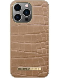 iDeal of Sweden Back Cover Camel Croco (iPhone 13 Pro)