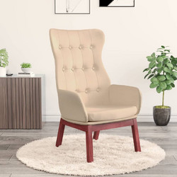 vidaXL Πολυθρόνα Relax Εκρού 341270