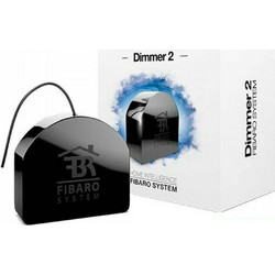 Fibaro Dimmer 2 με Σύνδεση Z-Wave Black FGD-212