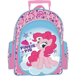 Paxos My Little Pony Σχολική Τσάντα Τρόλεϊ Νηπιαγωγείου Μπλε Ροζ 152216