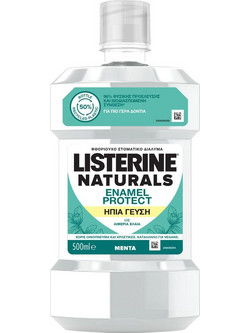 Listerine Naturals Enamel Protect Στοματικό Διάλυμα 500ml