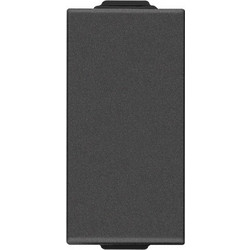 Διακόπτης Απλός 1P 16AX Carbon Matt Neve Up