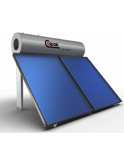 Calpak Prisma Ηλιακός Θερμοσίφωνας 200lt 4m² Glass Τριπλής Ενέργειας για Αντλία Θερμότητας
