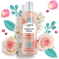 I Love English Rose Αφρόλουτρο σε Gel 360ml