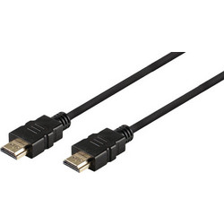 Jasper Καλώδιο HDMI 1.4 HDMI Male to HDMI Male 5m Black