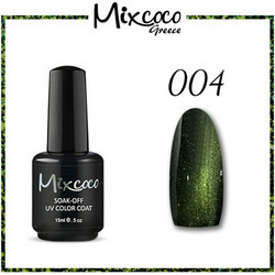 Mixcoco 004 Top Coat Cat Eye Ημιμόνιμο Βερνίκι Νυχιών 15ml