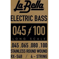 La Bella RX Σετ 4 Χορδές Ηλεκτρικού Μπάσου Stainless Steel 45-100"