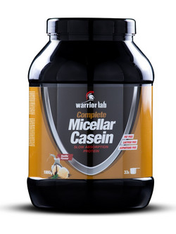 Warriorlab Micellar Casein Vanilla Πρωτεΐνη Γράμμωσης Χωρίς Λακτόζη 1kg