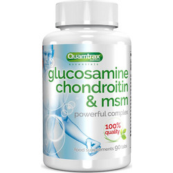 Quamtrax Glucosamine Chondroitine & MSM 90 Ταμπλέτες