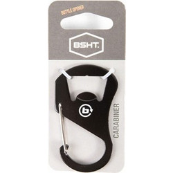 Basehit Carabiner Ανοιχτήρι Μπουκαλιού (211.BU99.11 BLACK) Μαύρο