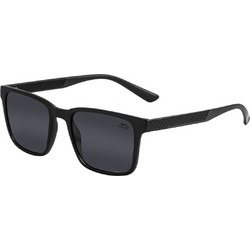 Slazenger SL6708 C1 Ανδρικά Γυαλιά Ηλίου Τετράγωνα Κοκάλινα Μαύρα με Μαύρο Polarized Φακό