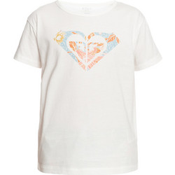 Roxy Παιδικό T-Shirt Κοντομάνικο Λευκό ERGZT03847-WBK0