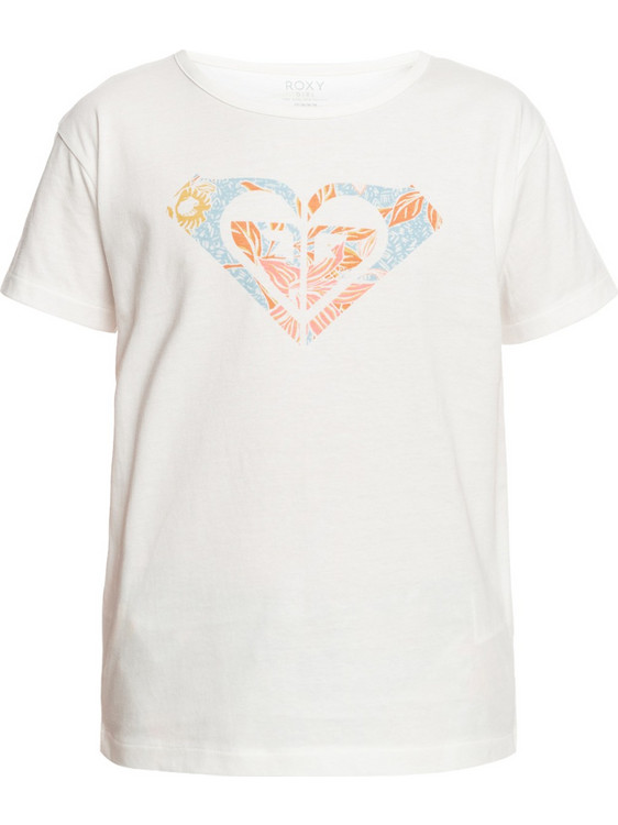 Roxy Παιδικό T-Shirt Κοντομάνικο Λευκό ERGZT03847-WBK0