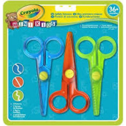 Crayola 3 Ψαλίδια Kids Safety