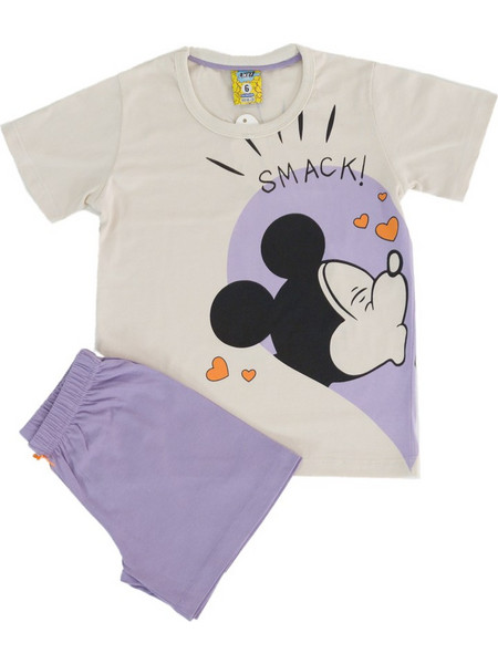 Minnie Smack κοριτσίστικη πυτζάμα λιλα΄ S22