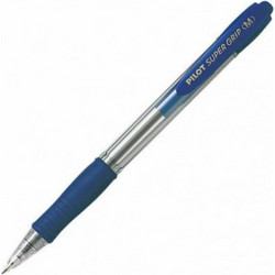 Pilot Super Grip Medium Στυλό Διαρκείας 1mm Μπλε BPGP-10R-ML