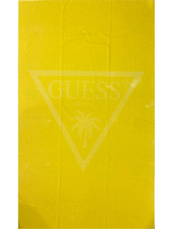 Guess Πετσέτα Θαλάσσης Κίτρινη 100x180cm F02Z00SG00L-G2P5