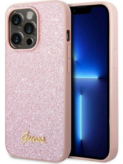 Guess Faceplate Back Cover Pink (iPhone 14 Pro)