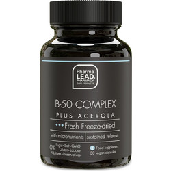 Pharmalead B-50 Complex Plus Acerola 30 Κάψουλες