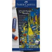 Λαδοπαστέλ Oil Pastel Metallic Faber Castell 12τμχ 127014