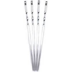 Σουβλάκια Ψησίματος (Σετ 6Τμχ) 05-11895 44cm Inox Estia Ανοξείδωτο Ατσάλι
