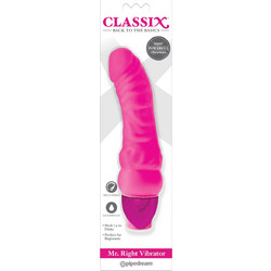 Pipedream Mr. Right Classix Ρεαλιστικός Δονητής 19cm Ροζ