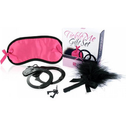 Lovers Premium Tickle me BDSM Set Ροζ 3τμχ